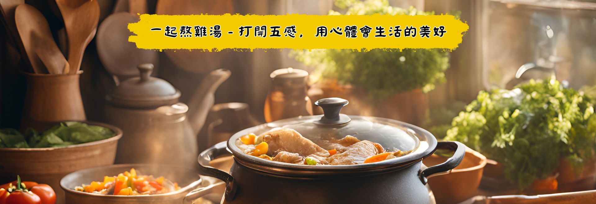 一起熬雞湯,尋找人生新方向 一起熬雞湯,尋找人生新方向